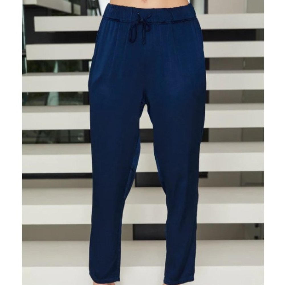 Solids Silky Straight Pants